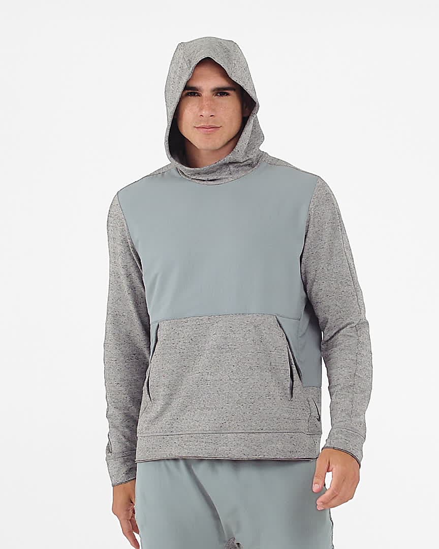 grey nike dri fit jacket