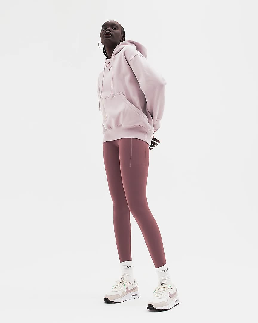 Sweat à capuche Nike Sportswear Phoenix Fleece pour femme. Nike LU