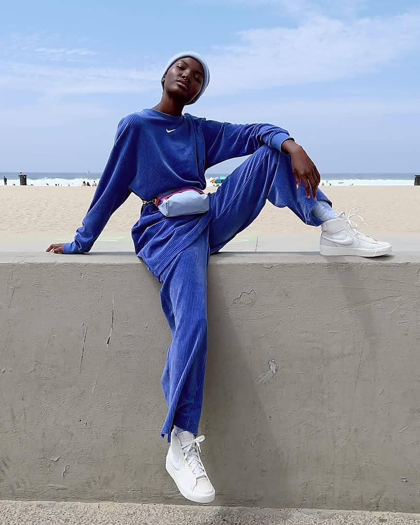 Nike blazer outlet alte blu