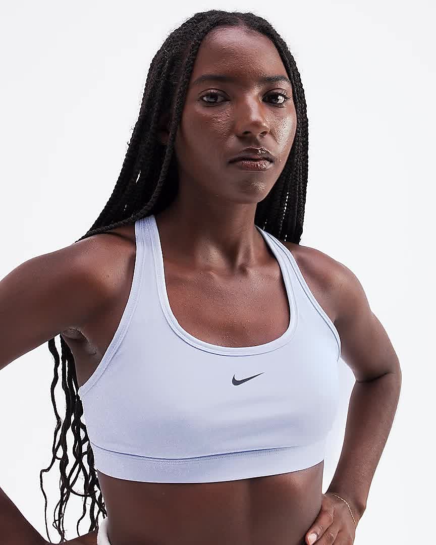 Recycled Polyester Sports Bras. Nike LU