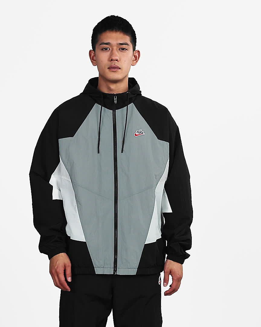 nike nsw woven moto jacket