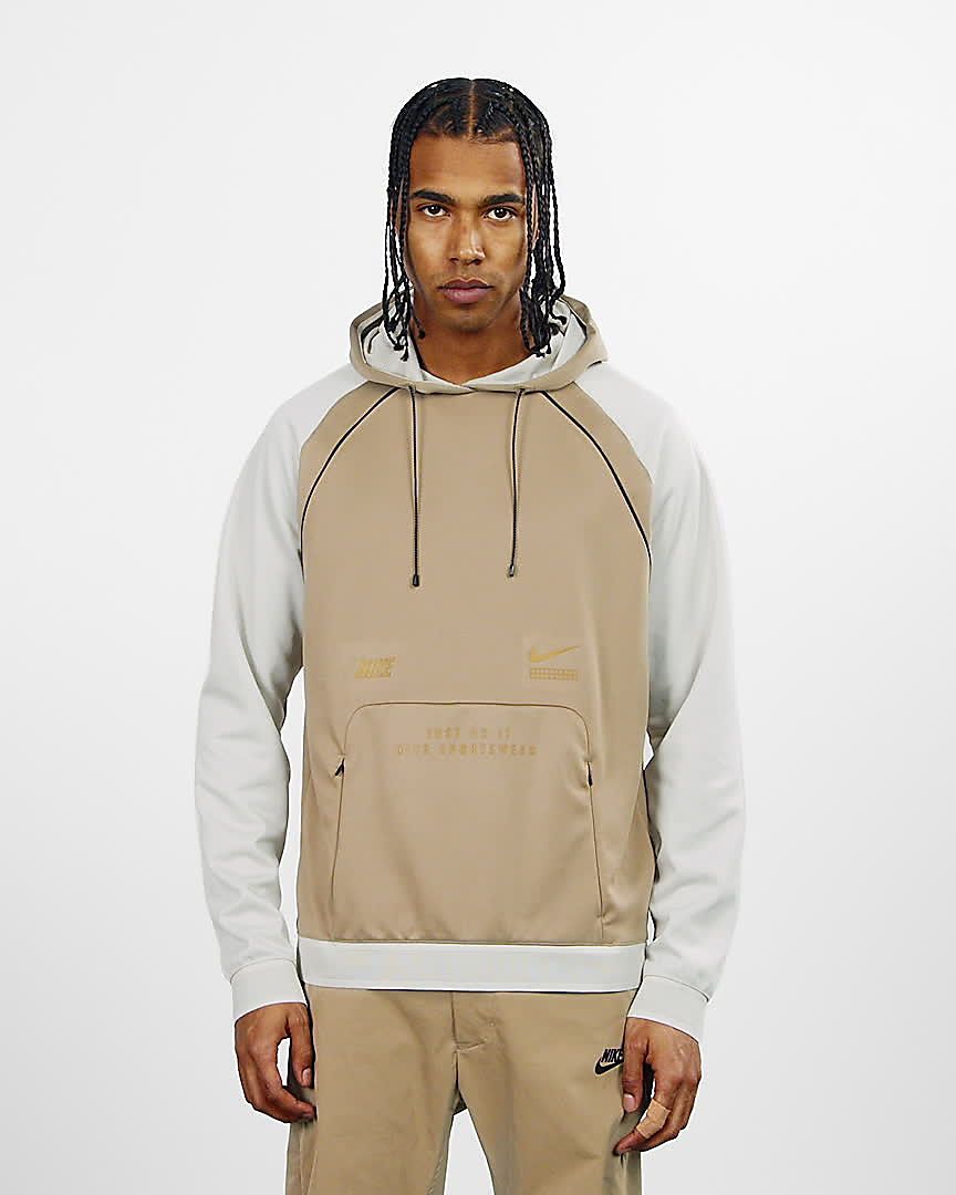 sudaderas nike hombre beige