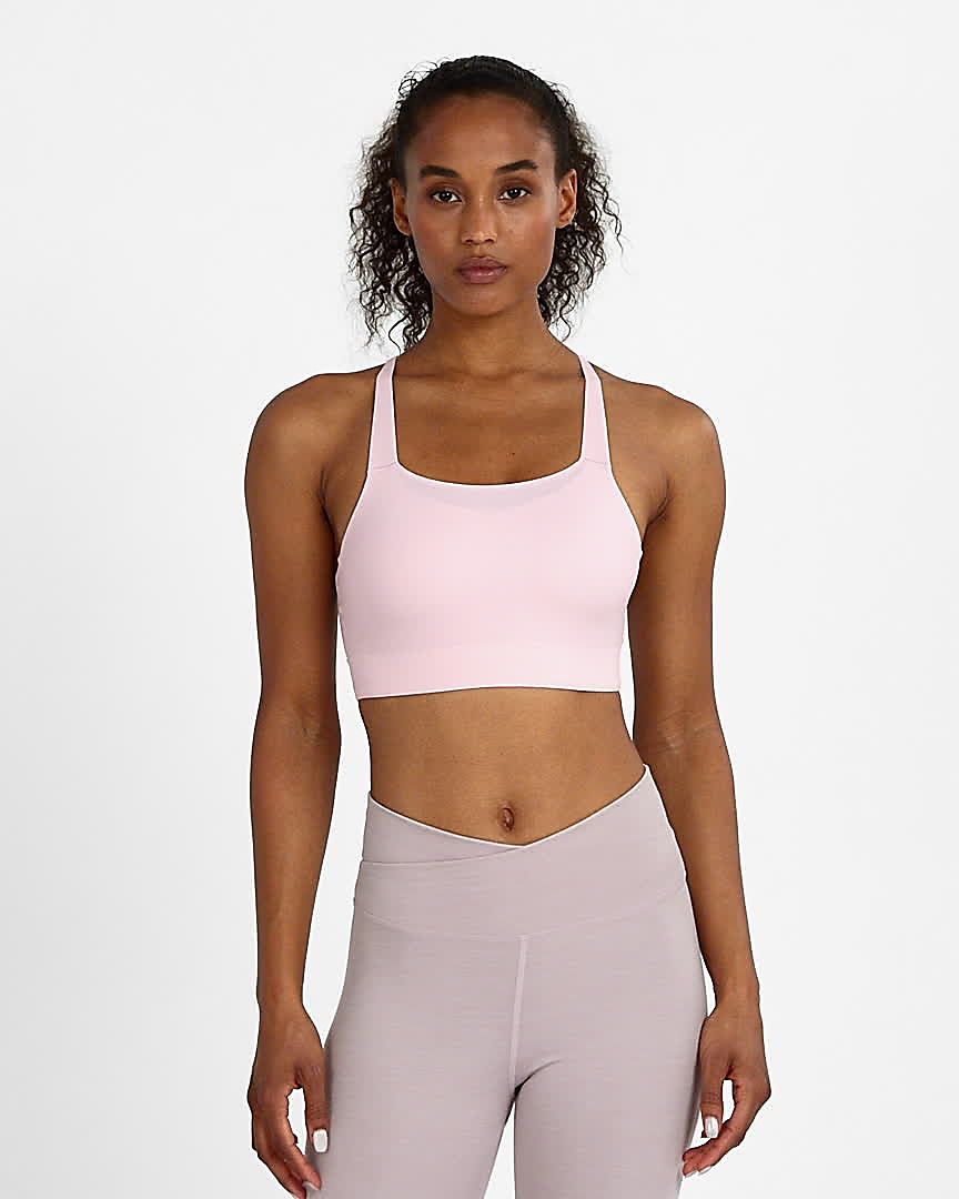 nike swoosh luxe sports bra