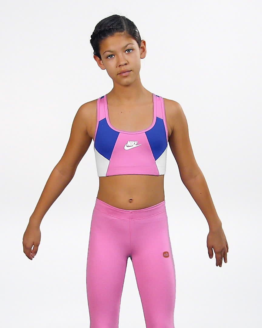 nike girls sports bra