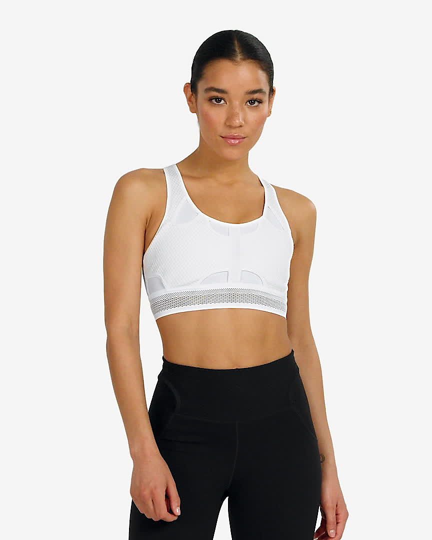 nike yellow sports bra