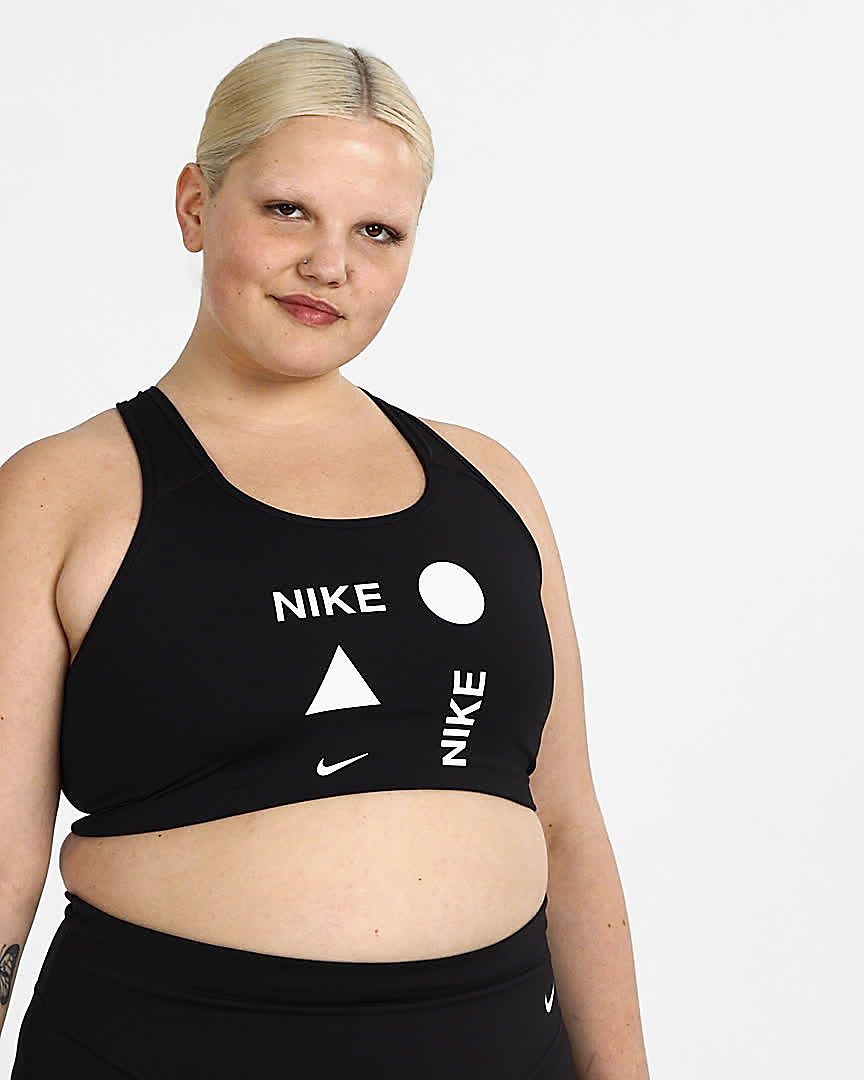 nike swoosh plus size bra