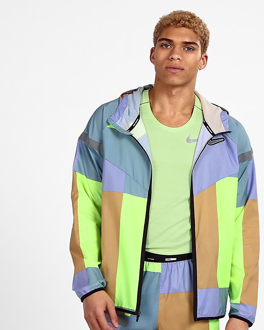 nike windrunner trainers green