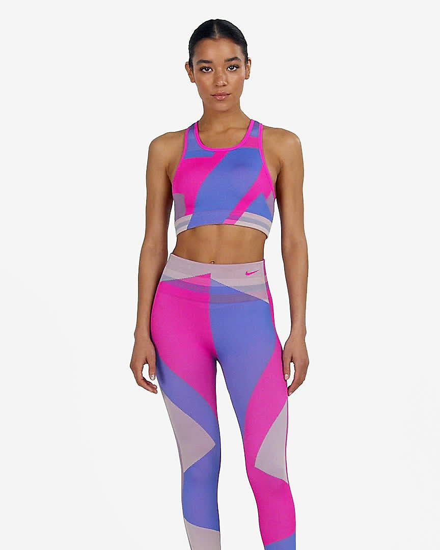 women's training crops nike sculpt