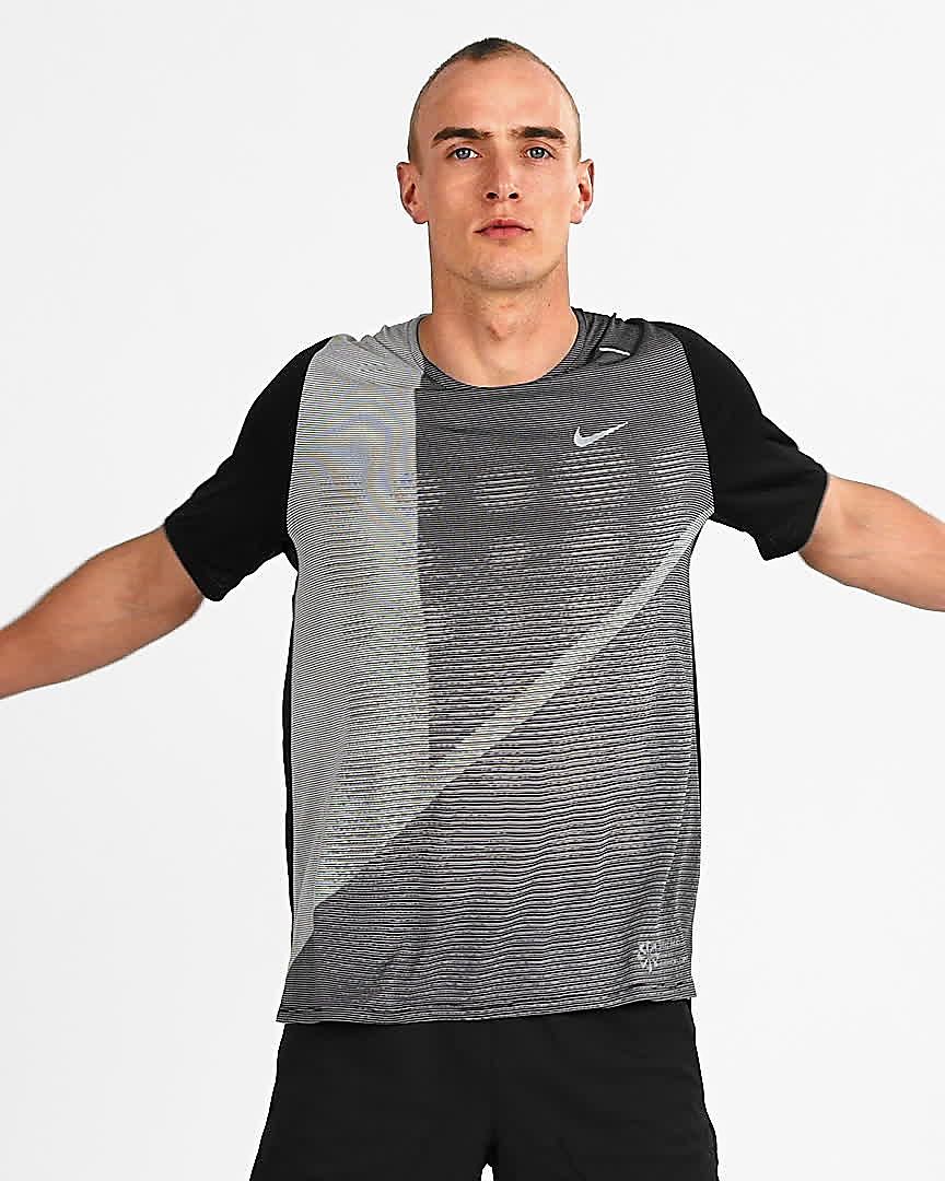 nike rise 365 running top