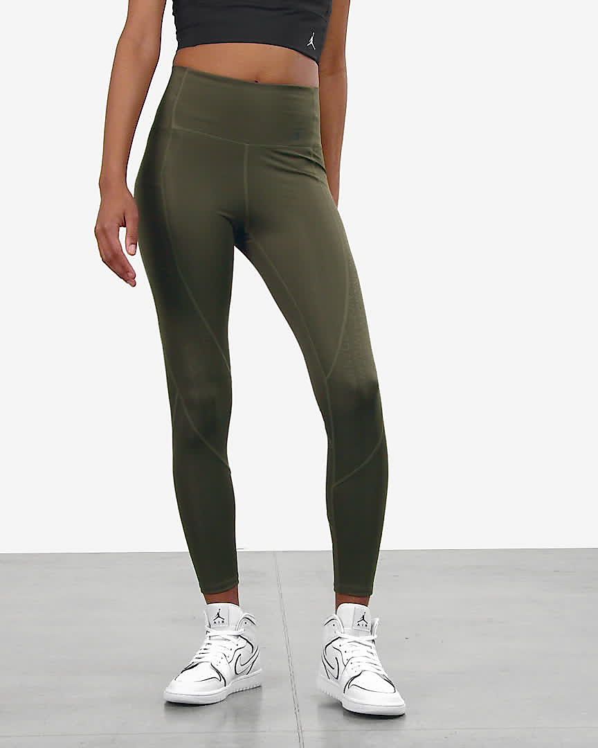 nike khaki leggings womens