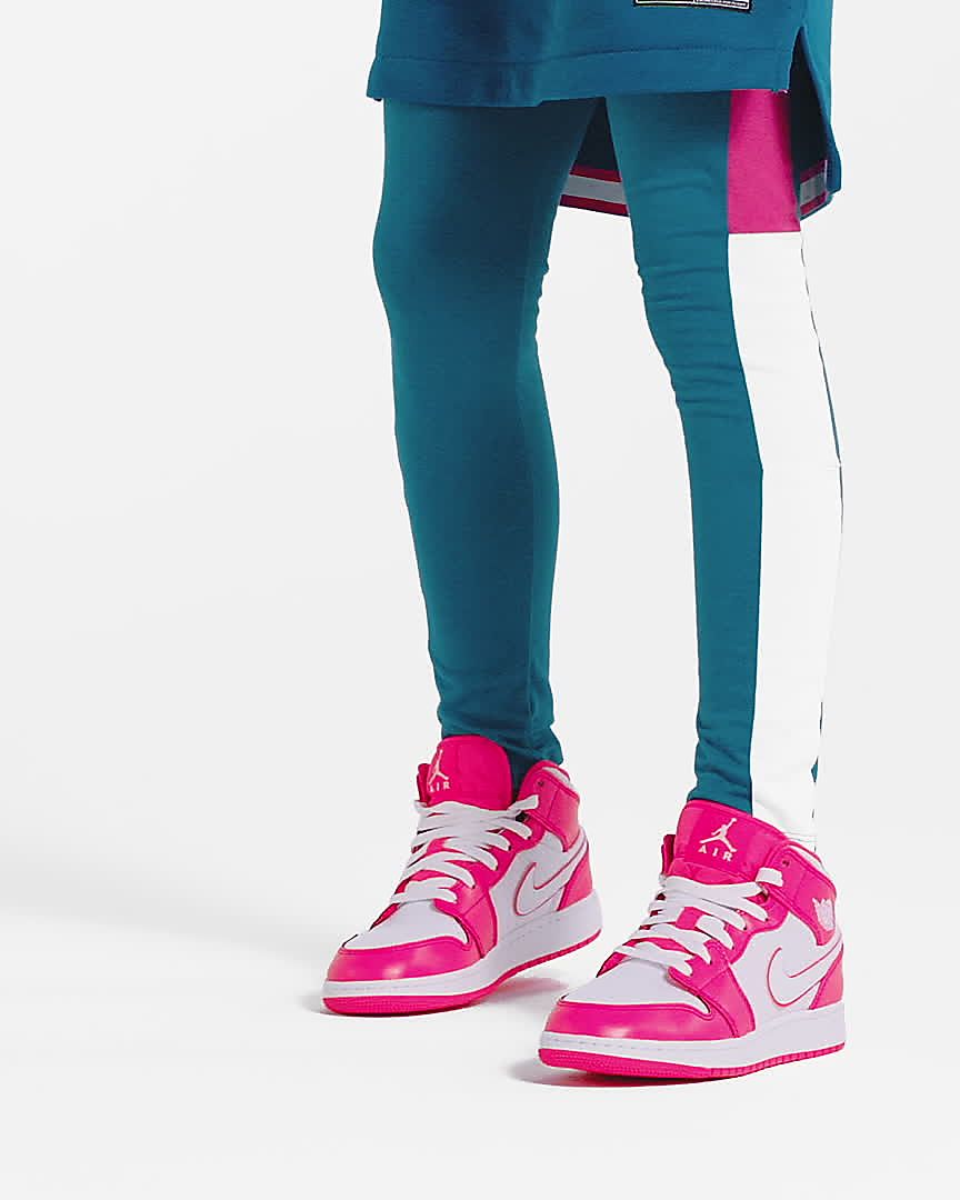 nike air jordan 1 mid rosa