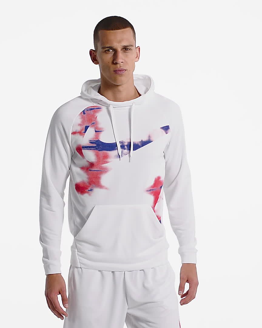 nike men's pullover training hoodie