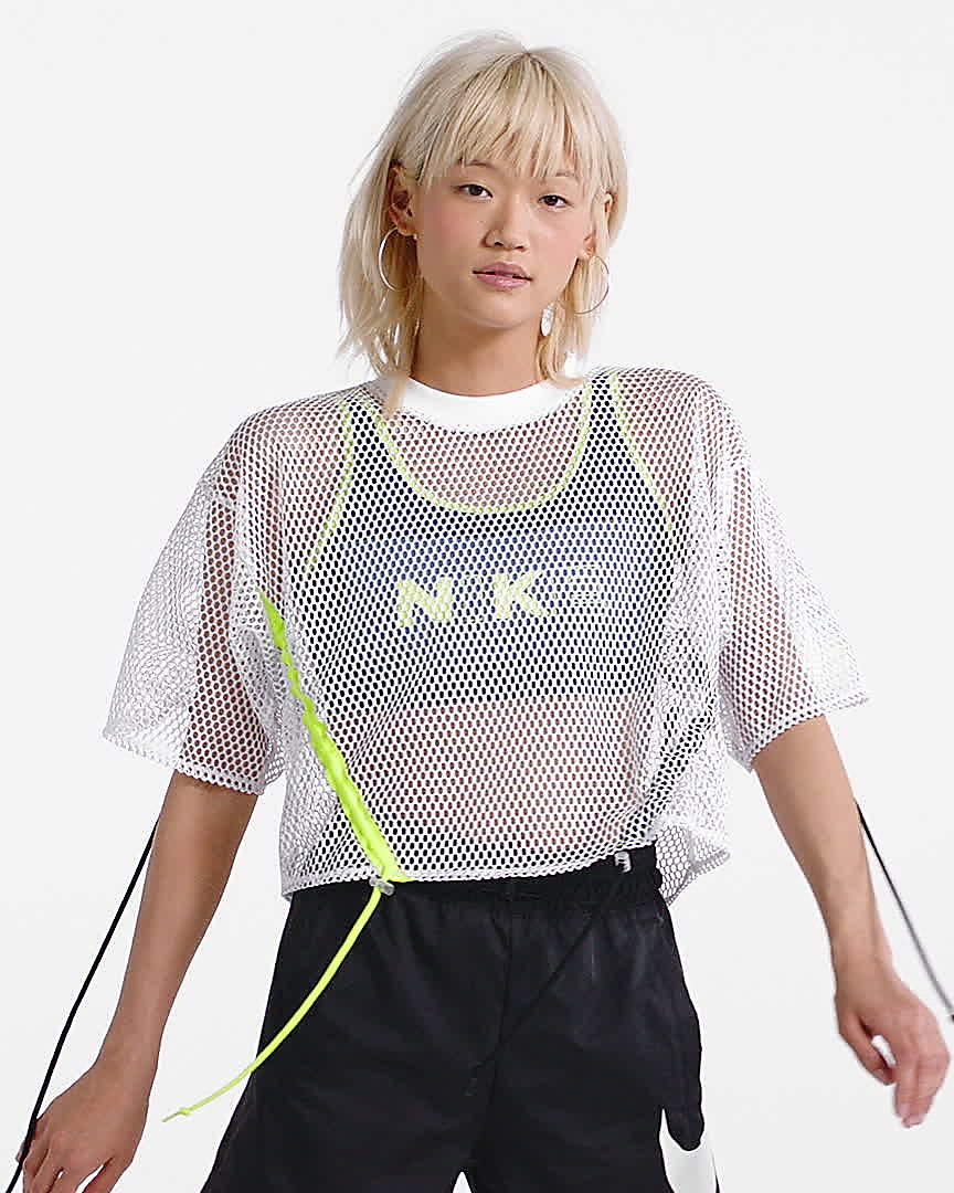 nike womens mesh top