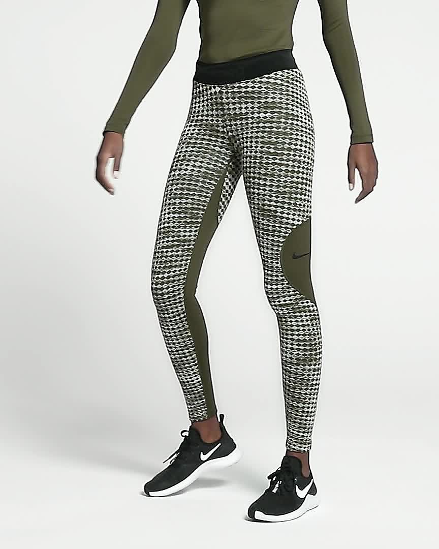 nike pro warm sparkle tights