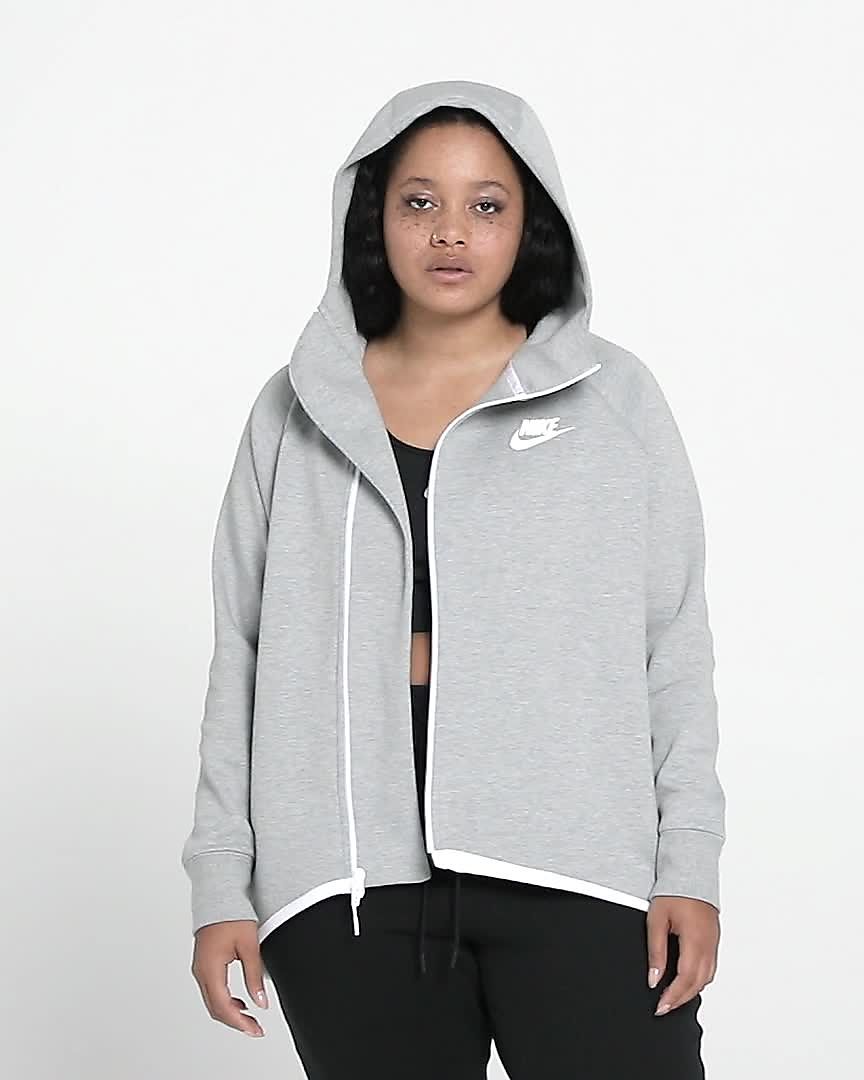 nike tech fleece cape hoodie