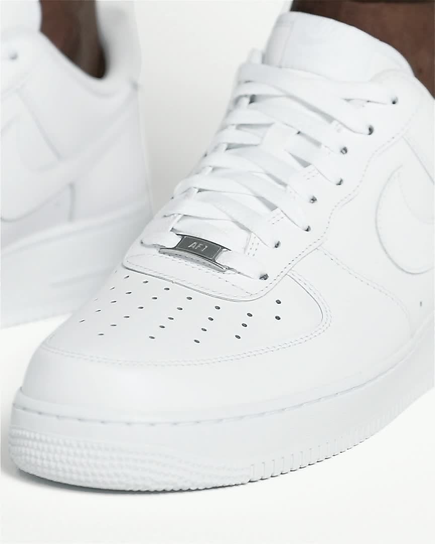 white forces shoes