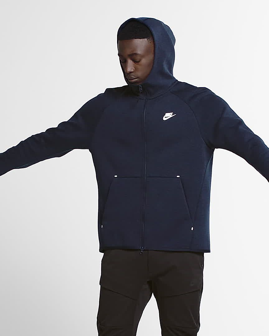 nike sportswear tech fleece obsidian